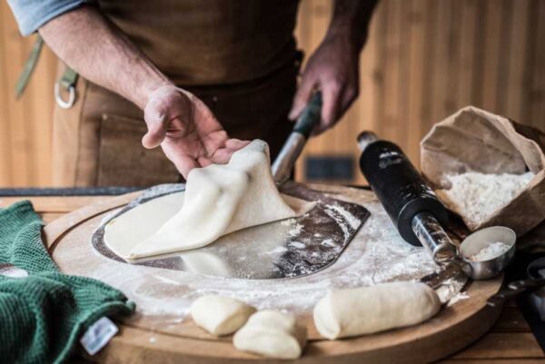 Pitsalabidas oostevabast terasest