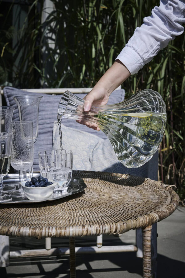 Dekanter Floretta läbipaistev Ø21,5x h25,5cm