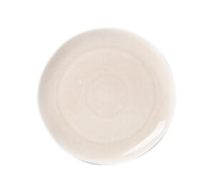 Taldrik Chloe portselan beež Ø20x h2,3cm