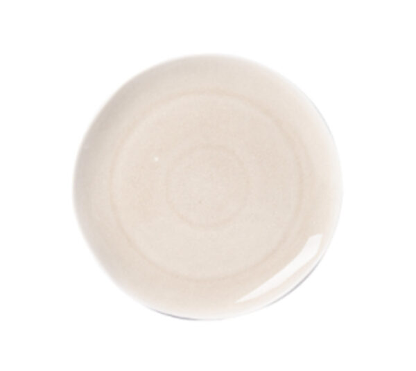 Taldrik Chloe portselan beež Ø20x h2,3cm