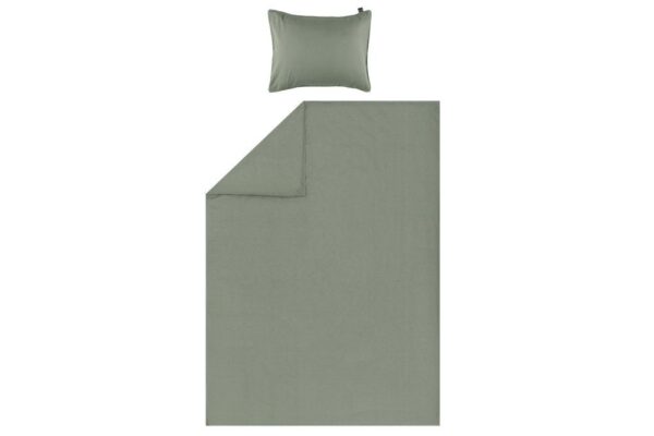 Voodipesukomplekt Lina roheline