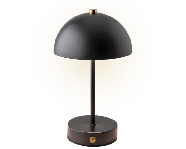 Laualamp LED must Ø15x h25cm