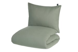 Voodipesukomplekt Lina roheline
