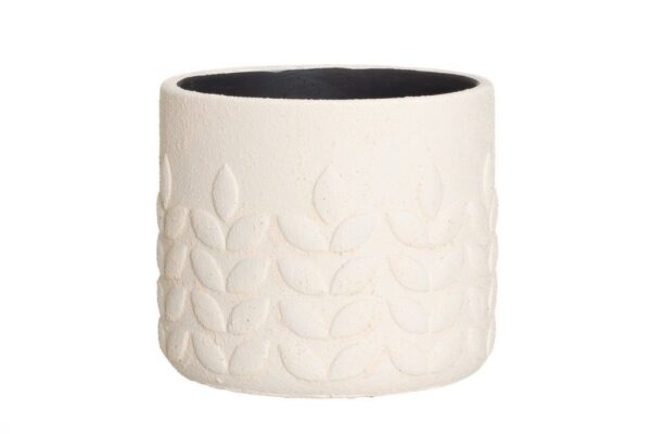 Lillepott Vilja Ø17,5x h15,5cm valge