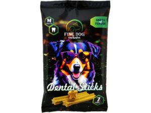 Fine Dog maiustus koerale Exclusive Dental Sticks M 180g (7pcs)