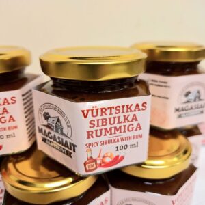 Moos Vürtsikas Sibulka rummiga 100ml