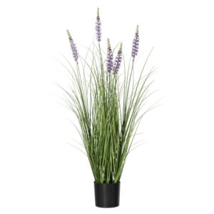 Kunstlill potis lavendel Ø40x h90cm