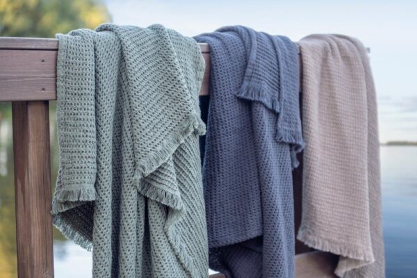 Rätik Ruutu roheline 100x160cm