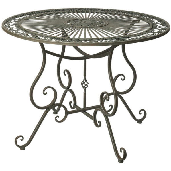 Aialaud Rosie antiikroheline/pruun Ø99x h73cm