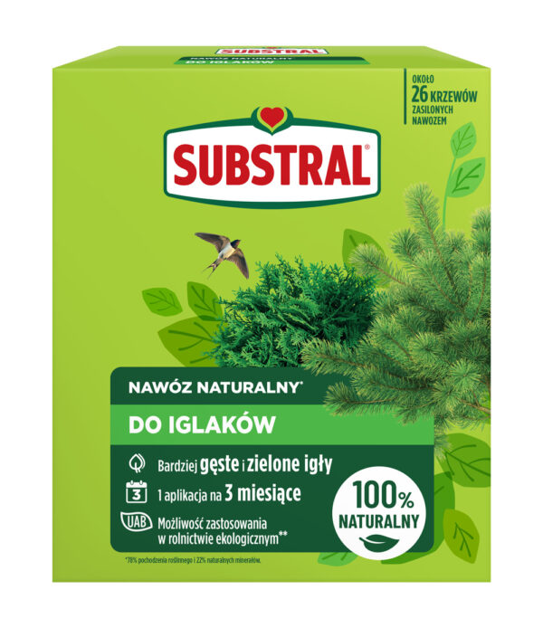 Substral okaspuude ja igihaljaste väetis Terra 1,2kg