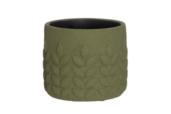 Lillepott Vilja Ø14,5x h12,5cm roheline