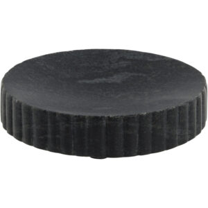 Seebialus Eliana must marmor Ø12x h2,5cm