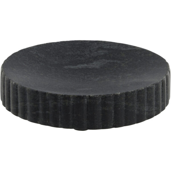 Seebialus Eliana must marmor Ø12x h2,5cm