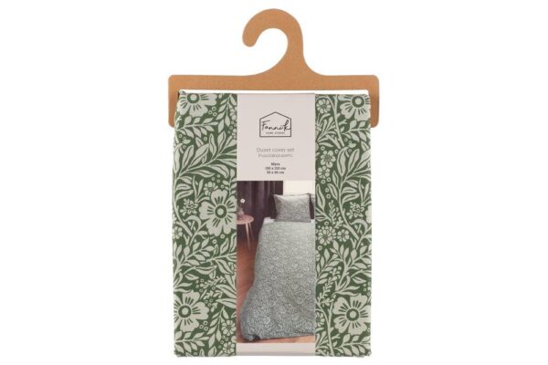 Voodipesukomplekt Myra roheline