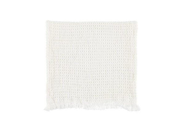 Rätik Fannik Ruutu valge 30x50cm 2tk