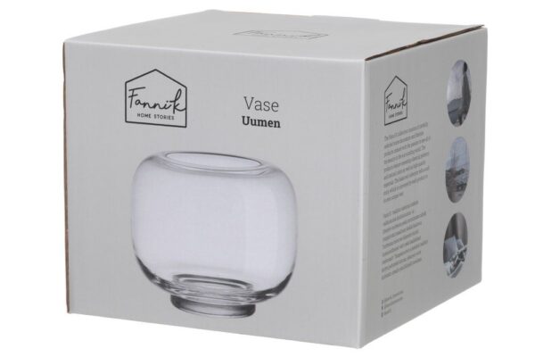 Klaasvaas FanniK Uumen Ø23,5x h20cm