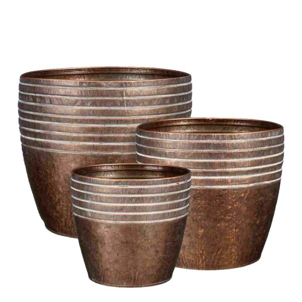 Tsinkpott Ricardi Ø20,5 xh19cm vaskne