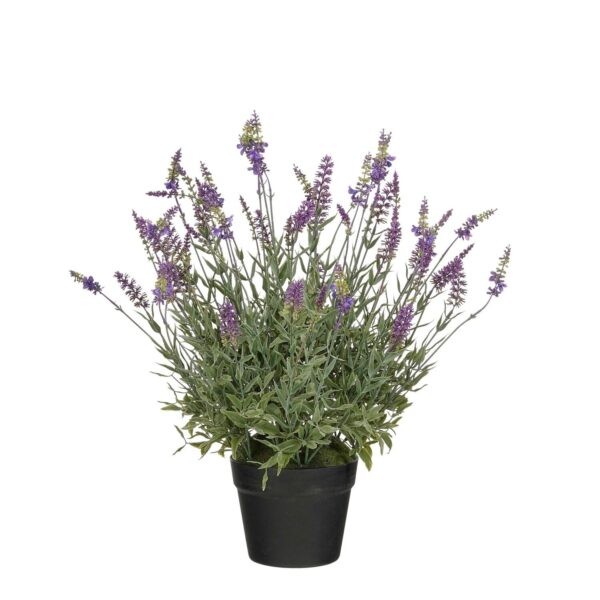 Kunstlill lavendel potis Ø55x h56cm