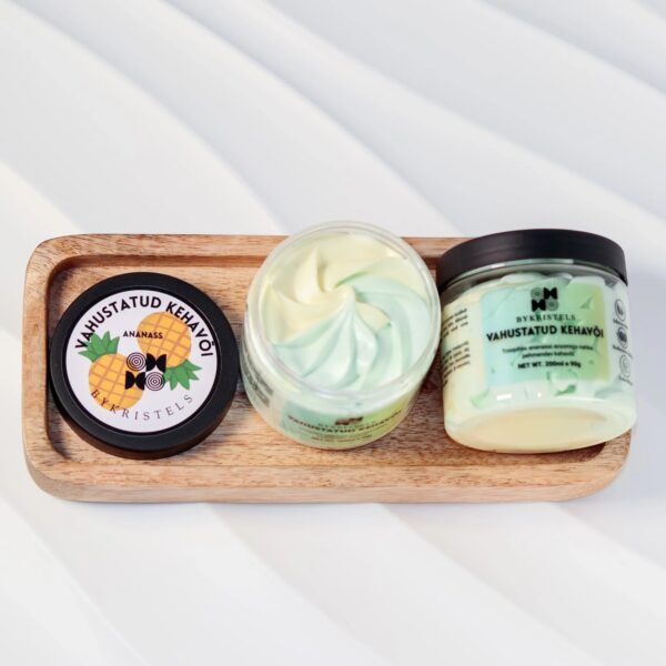 Vahustatud kehavõi Ananass 200ml