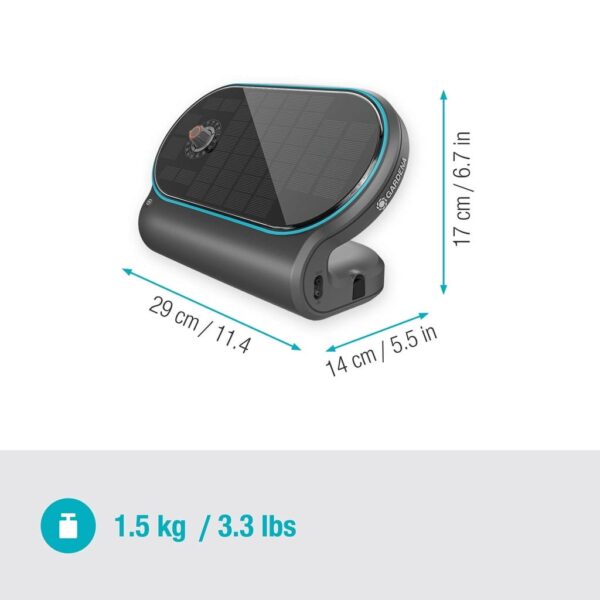 Gardena kastmissüsteem automaatne Aquabloom L päikeseenergial töötav