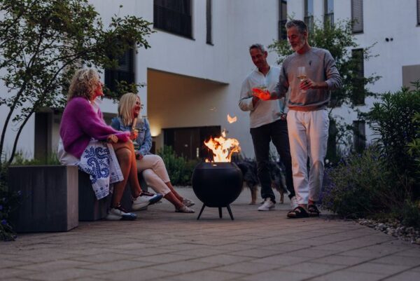 Lõkkealus Moon 45 madal must