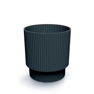 Lillepott Milly Round Ø10,9x h9,5cm antratsiit