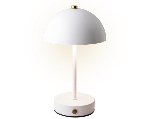 Laualamp LED valge Ø15x h25cm