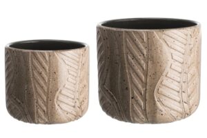 Lillepott Paola Ø17x h15cm pruun