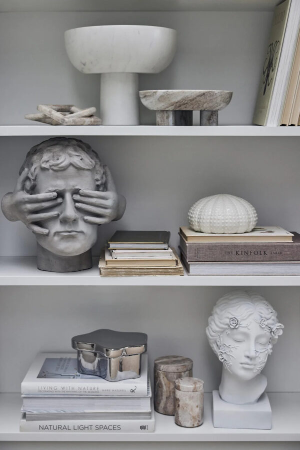 Karp kaanega Brime hõbe 18x16,5x h8cm