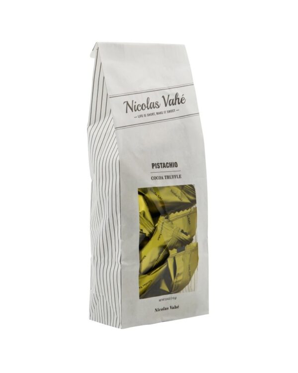 Nicolas Vahe kakaotrühvlid pistaatsiaga 110g