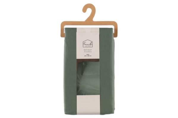 Voodilina Satiin roheline 240x260cm