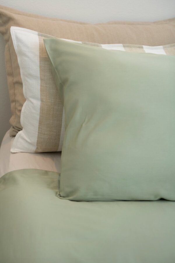 Voodipesukomplekt Silky Bamboo roheline