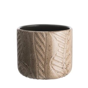 Lillepott Paola Ø14x h12cm pruun