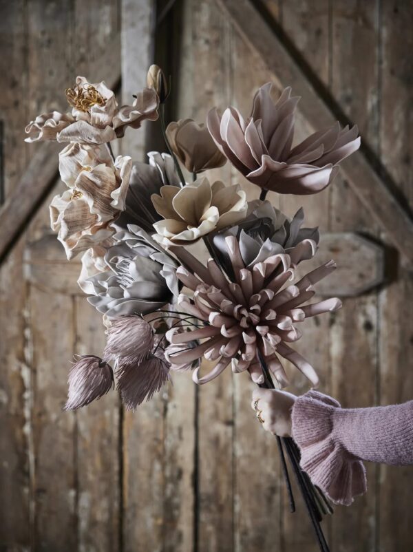 Kunstlill Happia roosa 17x5,5x h87cm