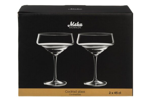Maku kokteiliklaas 45cl 2tk