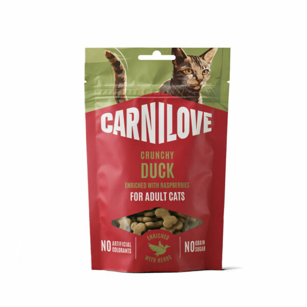 Carnilove maiused kassile Duck with Raspberries 50g