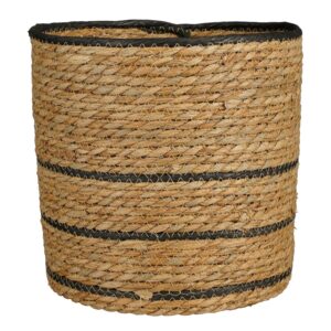 Punutud korv Rachel FSC Ø18x h18cm must