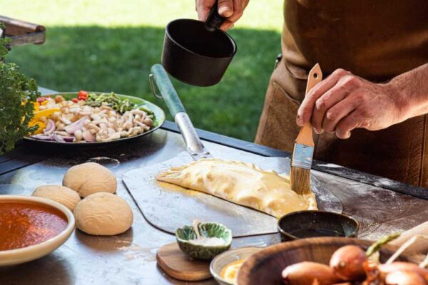 Pitsalabidas oostevabast terasest