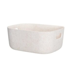 Korv vilditud beež 32x25x h14cm