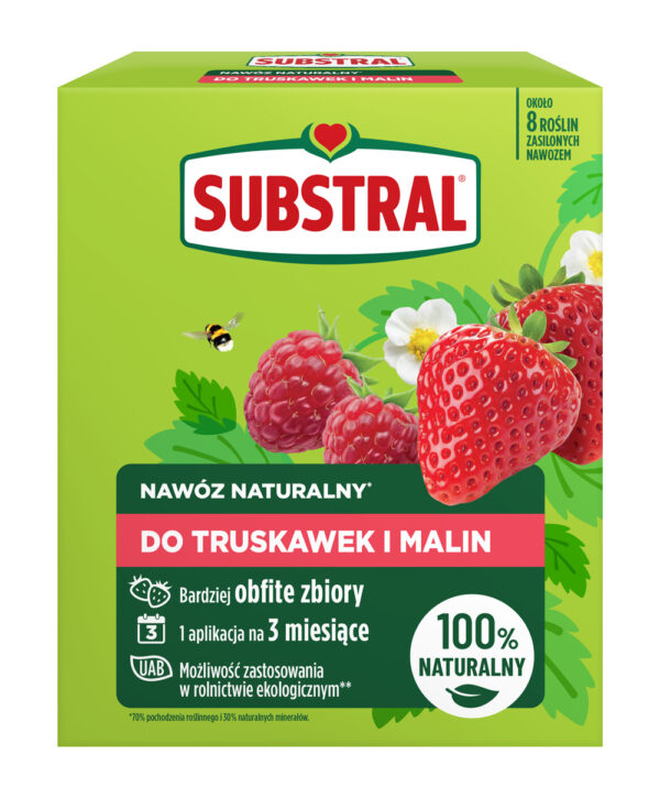 Substral maasikate, vaarikate jt marjapõõsaste väetis Terra 650g