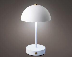 Laualamp LED valge Ø15x h25cm