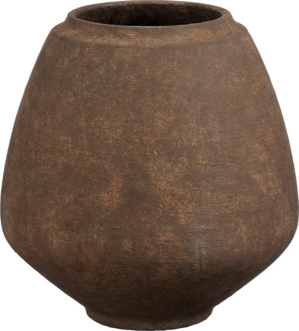 Lillepott Ares Ø31x h32cm pruun