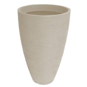 Õuepott Ribbed 45x h69cm beež