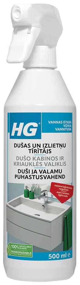 Puhastusvahend dušile ja valamule HG 0,5L