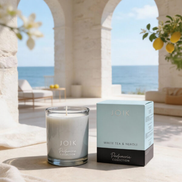 JOIK Parfumerie Collection Lõhnaküünal White Tea & Neroli 220g