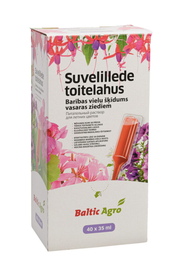 Baltic Agro suvelillede toitelahus ampull 35ml