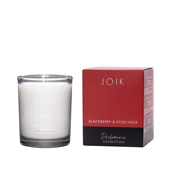 JOIK Parfumerie Collection Lõhnaküünal Blackberry & Rose Noir 220g