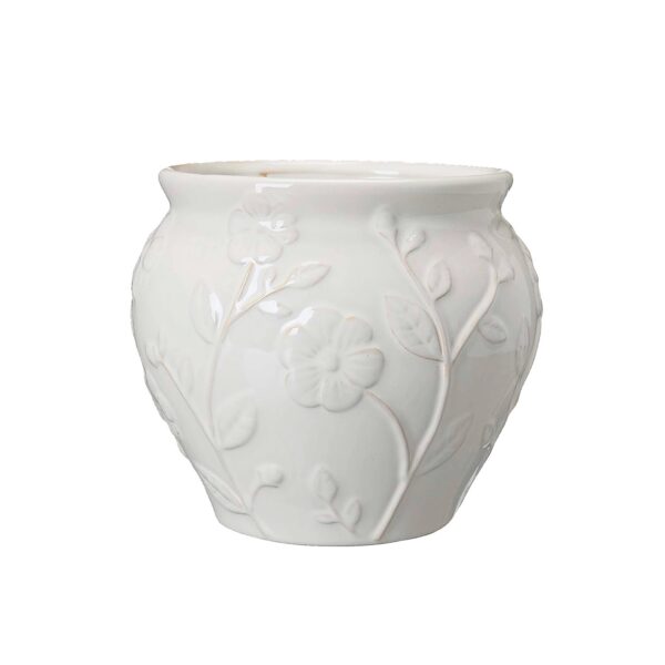Lillepott Eliza Ø19x h17cm valge