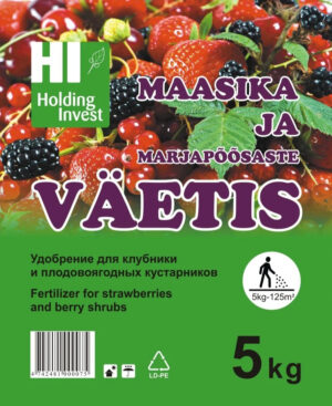 Maasikate ja aiataimede väetis 5kg