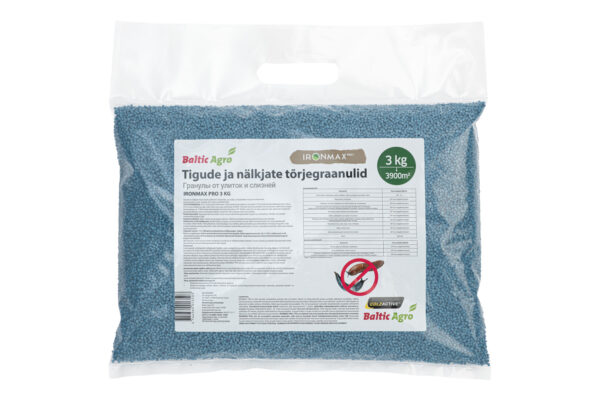 Tigude tõrjegraanulid Ironmax Pro 3kg